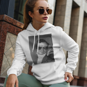 Klassisk Hoodie ''Kungen onykter''