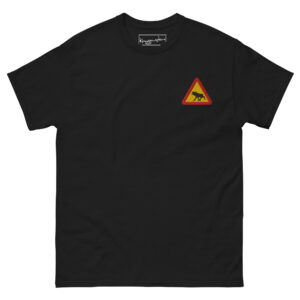 Broderad T-shirt ''Älgskylt''