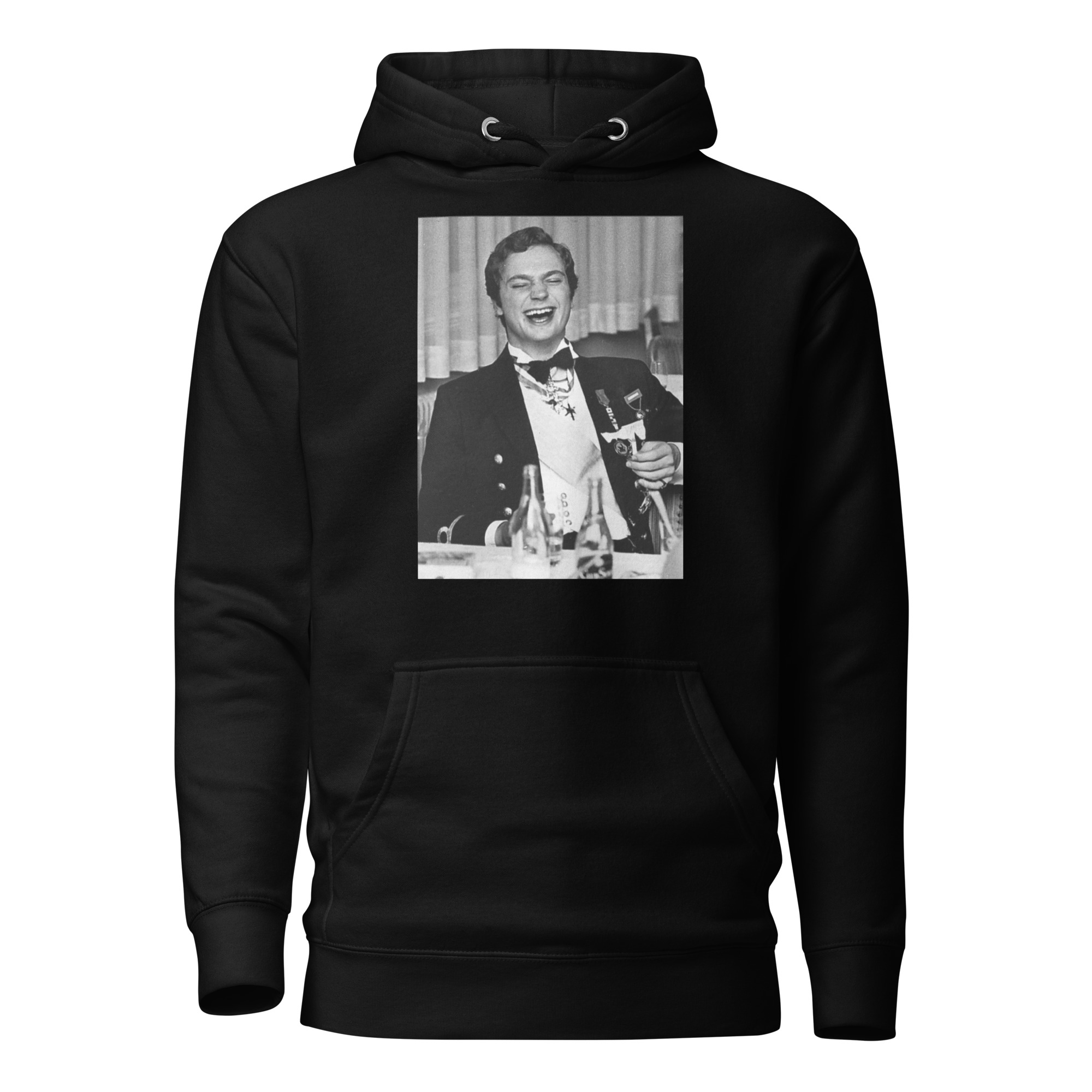Klassisk Hoodie ''Kungen onykter'' - Bild 2