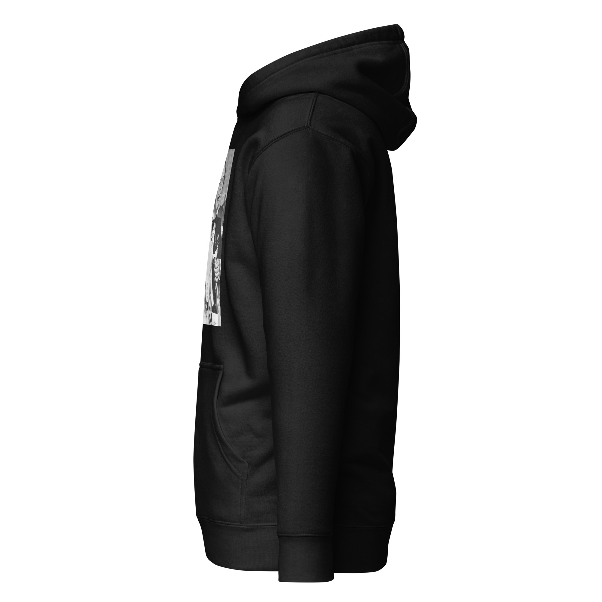 Klassisk Hoodie ''Kungen onykter'' - Bild 3