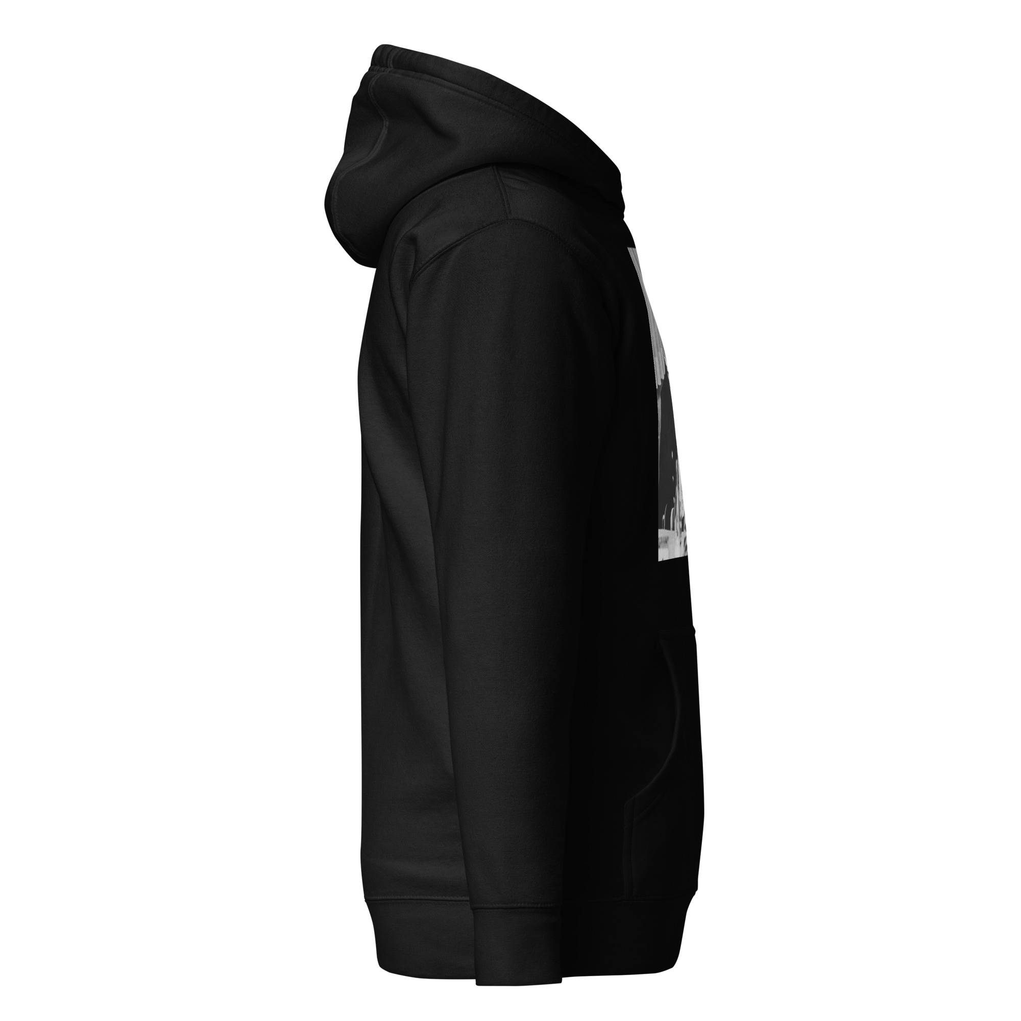 Klassisk Hoodie ''Kungen onykter'' - Bild 4